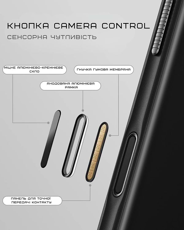 Фото - Чохол для смартфону Nomad Modern Case Vulcan Black for iPhone 17 Pro (NM014001858)