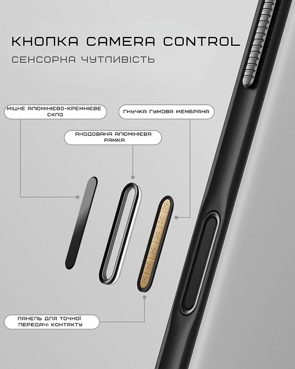 Фото - Чохол для смартфону Nomad Modern Case Lunar Gray for iPhone 17 Pro Max (NM011994858)