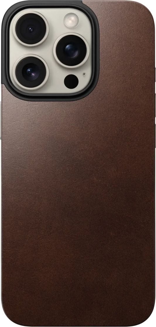 Фото - Чехол для смартфона Nomad Magnetic Rustic Brown Horween for iPhone 16 Pro Max (NM01361985)