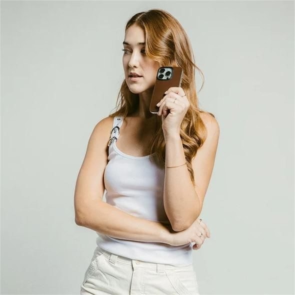 Фото - Чехол для смартфона Nomad Magnetic Rustic Brown Horween for iPhone 16 Pro Max (NM01361985)