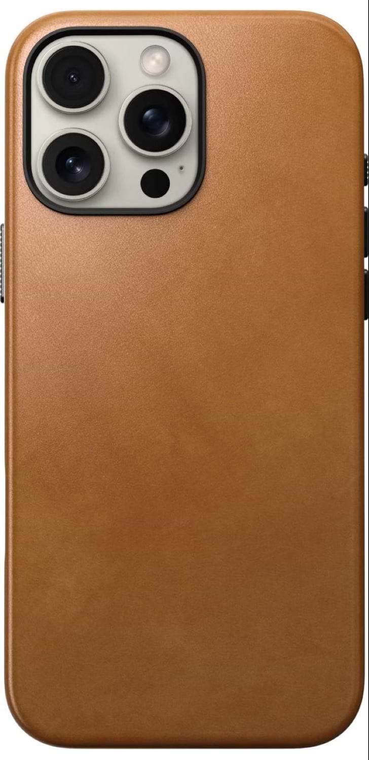 Чехол для смартфона Nomad Traditional Leather English Tan for iPhone 16 Pro Max (NM01387985)