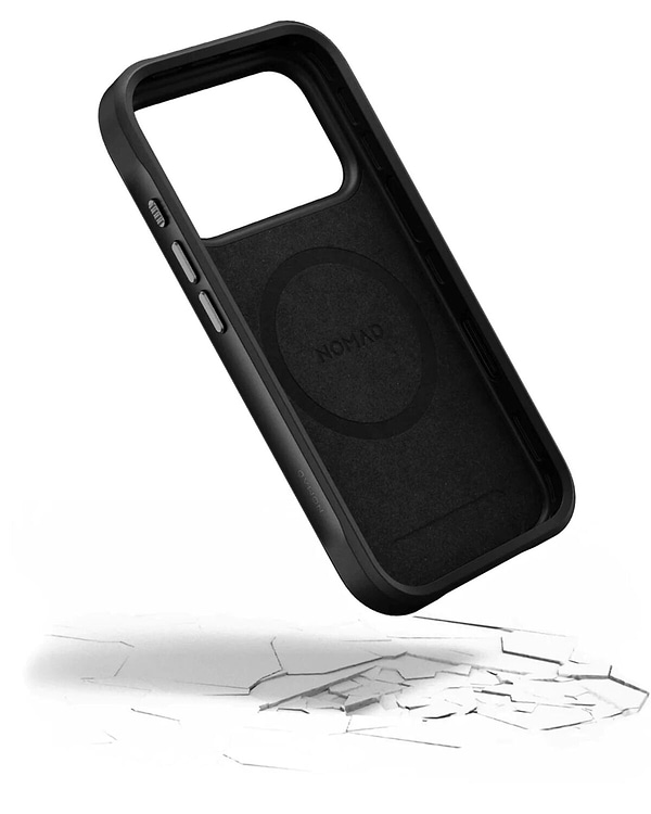 Фото - Чохол для смартфону Nomad Rugged Case Black for iPhone 17 Pro (NM014063858)