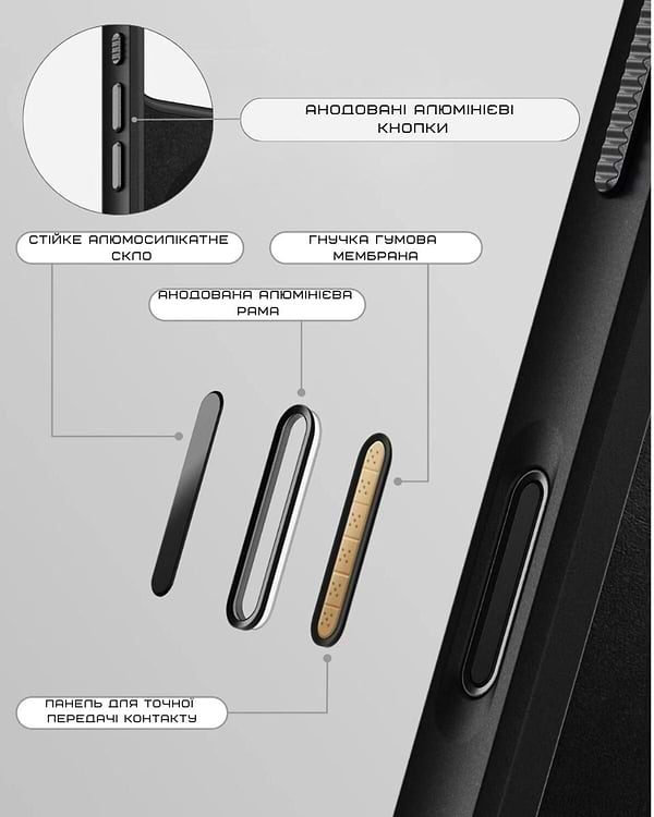 Фото - Чохол для смартфону Nomad Rugged Case Black for iPhone 17 Pro (NM014063858)