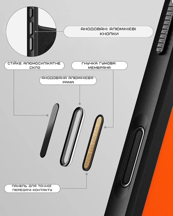 Фото - Чехол для смартфона Nomad Rugged Case Ultra Orange for iPhone 17 Pro Max (NM014056858)