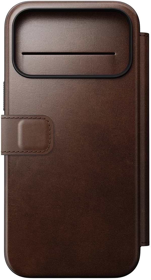 Фото - Чехол для смартфона Nomad Modern Leather Folio Case Horween Rustic Brown for iPhone 17 Pro Max (NM014100858)