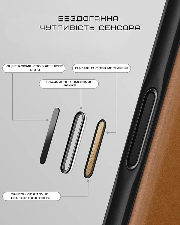 Фото - Чохол для смартфону Nomad Modern Leather Folio Case English Tan for iPhone 17 Pro Max (NM014124858)