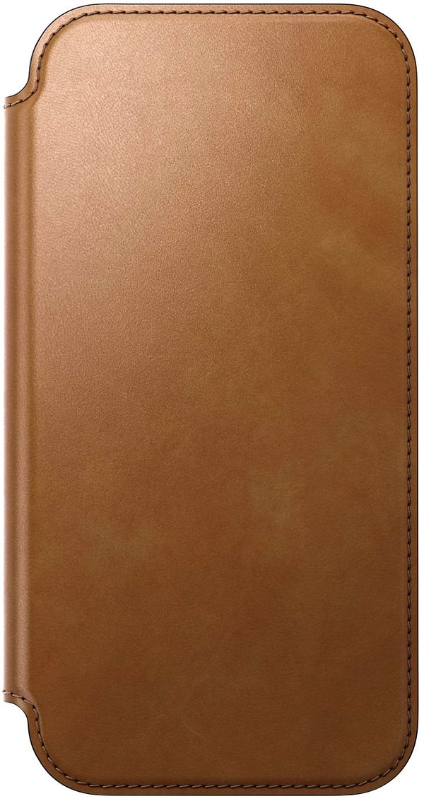 Фото - Чохол для смартфону Nomad Modern Leather Folio Case English Tan for iPhone 17 Pro Max (NM014124858)
