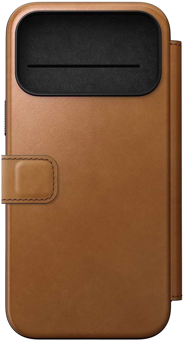 Фото - Чехол для смартфона Nomad Modern Leather Folio Case English Tan for iPhone 17 Pro (NM014179858)