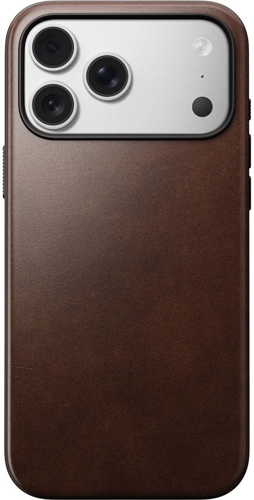 Фото - Чехол для смартфона Nomad Modern Leather Case Horween Rustic Brown for iPhone 17 Pro (NM014292858)