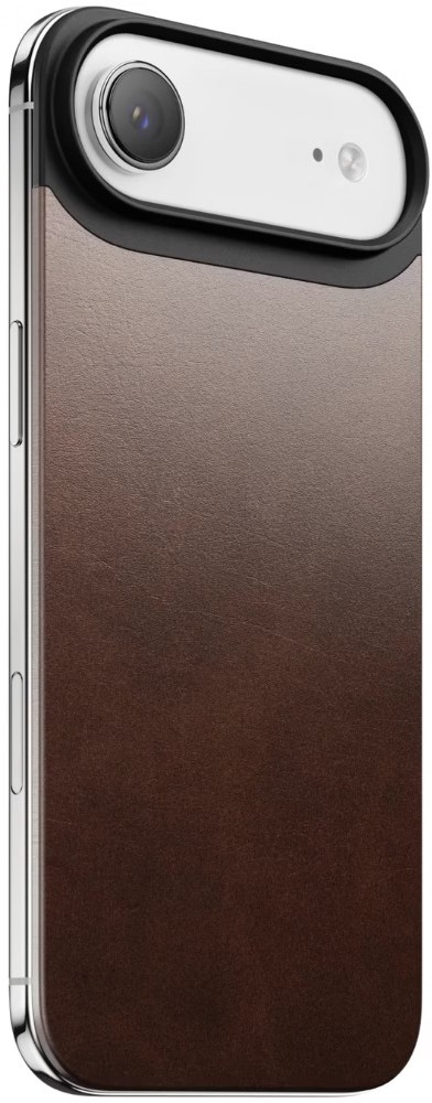 Фото - Чохол для смартфону Nomad Magnetic Leather Back Case Horween Rustic Brown for iPhone Air (NM014360858)