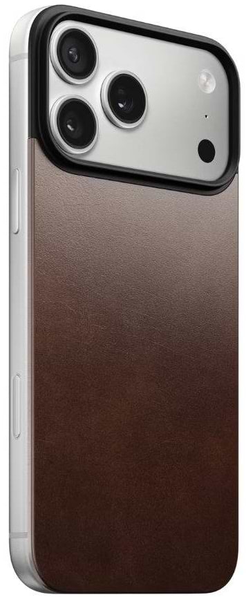 Фото - Чехол для смартфона Nomad Magnetic Leather Back Case Horween Rustic Brown for iPhone 17 Pro (NM014407858)