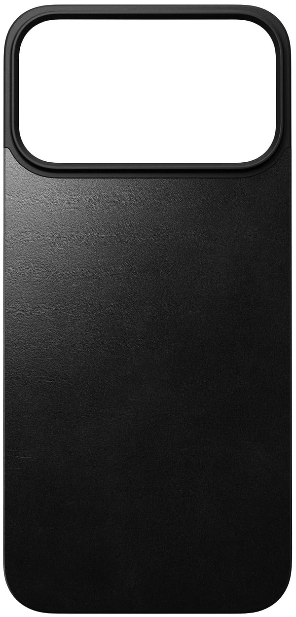 Фото - Чохол для смартфону Nomad Magnetic Leather Back Case Horween Black for iPhone 17 Pro (NM014414858)