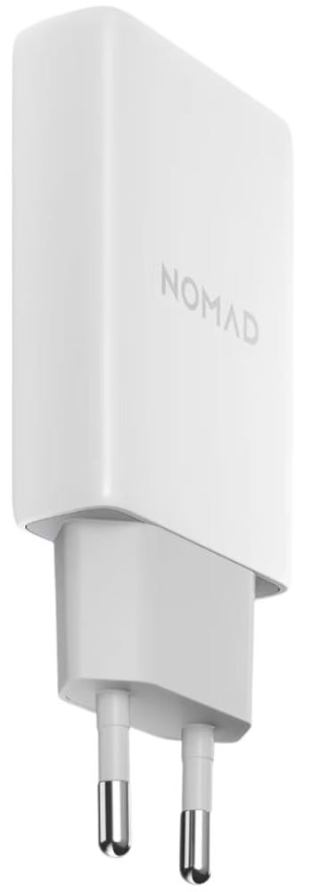 Фото - Сетевое зарядное устройство Nomad USB-C GaN 40W Slim EU Power Adapter White (NM014728858)
