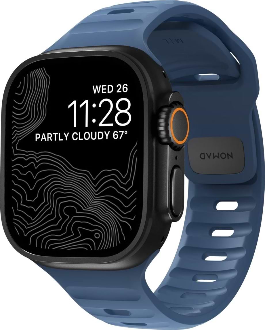 Ремінець для смарт-годинника Nomad Sport Band Naval Blue 46mm/49mm (NM014919858)