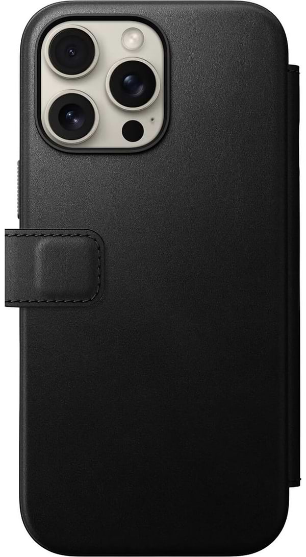 Фото - Чохол для смартфону Nomad Modern Leather Folio Back for iPhone 16 Pro Max (NM01675785)