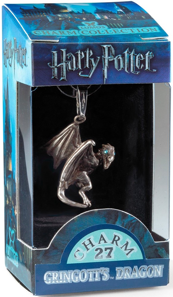 Фото - Підвіска Noble Collection HARRY POTTER Gringott's Dragon - Charm No.27 (NN1049)