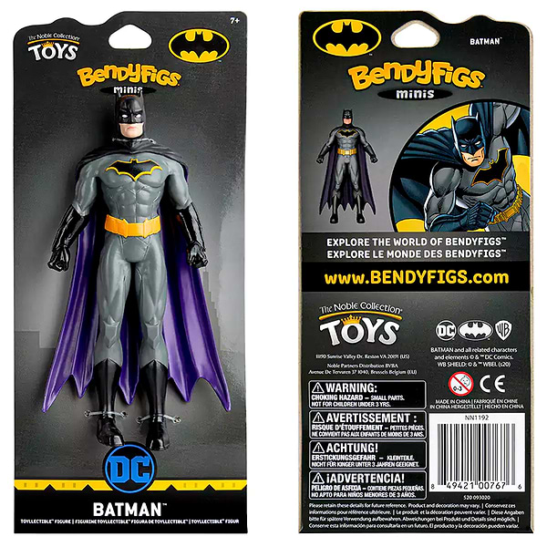 Фото - Колекційна фігурка Bendyfig DC COMICS Batman Mini Bendyfig (NN1192)