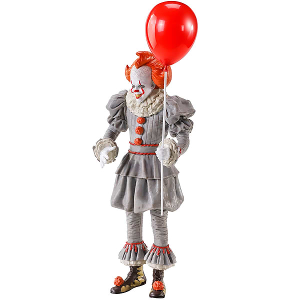 Фото - Коллекционная фигурка Noble Collection IT Pennywise Mini Bendyfig 19 см (NN5048)
