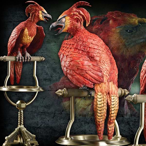 Фото - Колекційна фігурка Noble Collection Harry Potter Fawkes the Phoenix (NN7200)