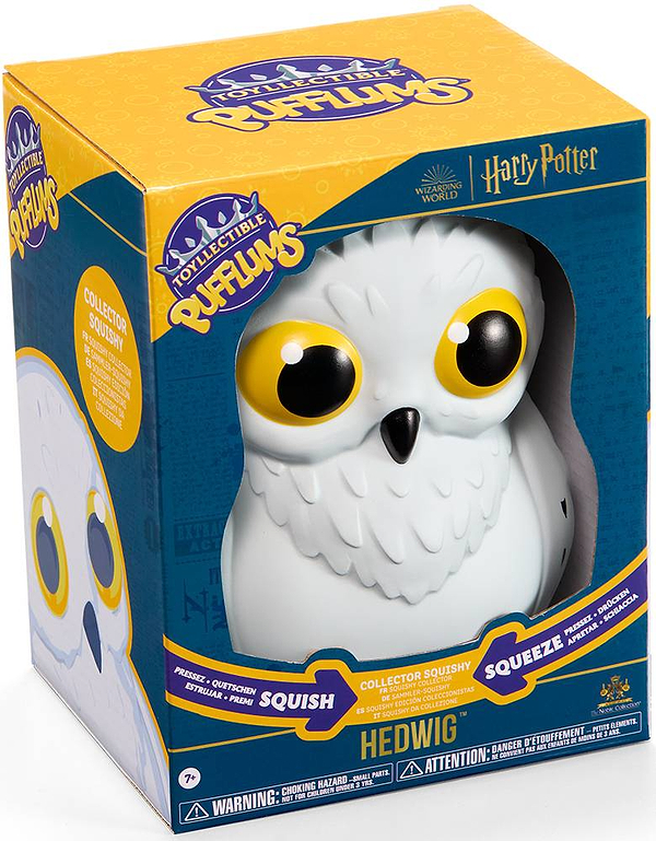 Фото - Стретч-антистрес Noble Collection Harry Potter Hedwig - Pufflums 18.5 см (NN8169)