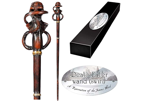 Фото - Сюжетно-рольова гра. Набір-професій Noble Collection HARRY POTTER Swirl - Death Eater Wand (NN8223)
