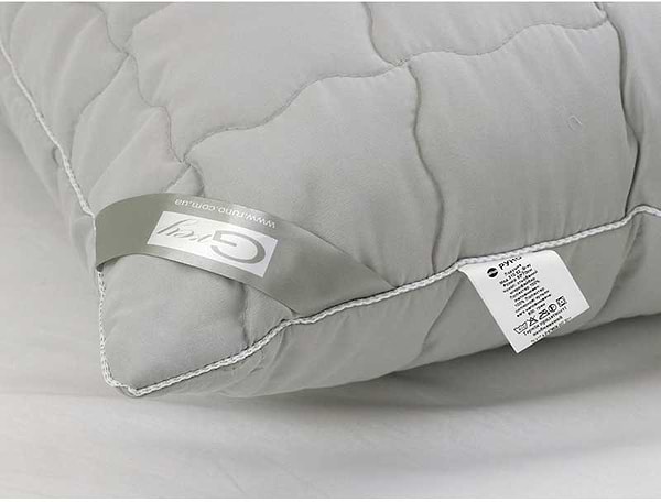 Фото - Подушка стандартна Руно 50х70 силіконова (310.52GREY)