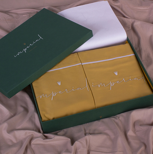 Фото - Простирадло двоспальне MirSon Imperial Satin Genoa 180х200 см (2200008581350)