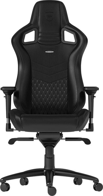 Фото - Кресло для геймеров Noblechairs EPIC Real Leather Black