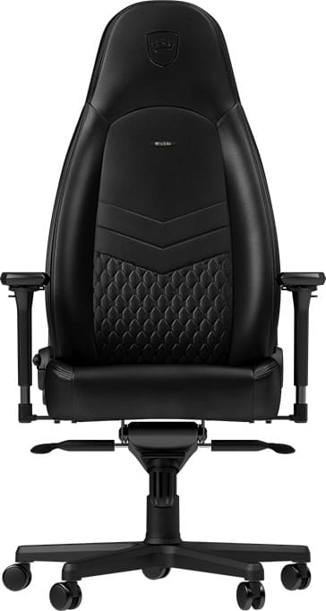 Фото - Крісло для геймерів Noblechairs ICON Real Leather Black