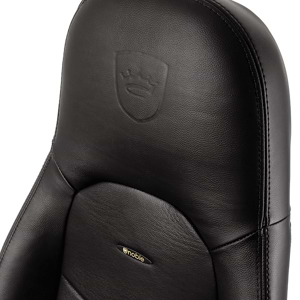Фото - Крісло для геймерів Noblechairs ICON Real Leather Black