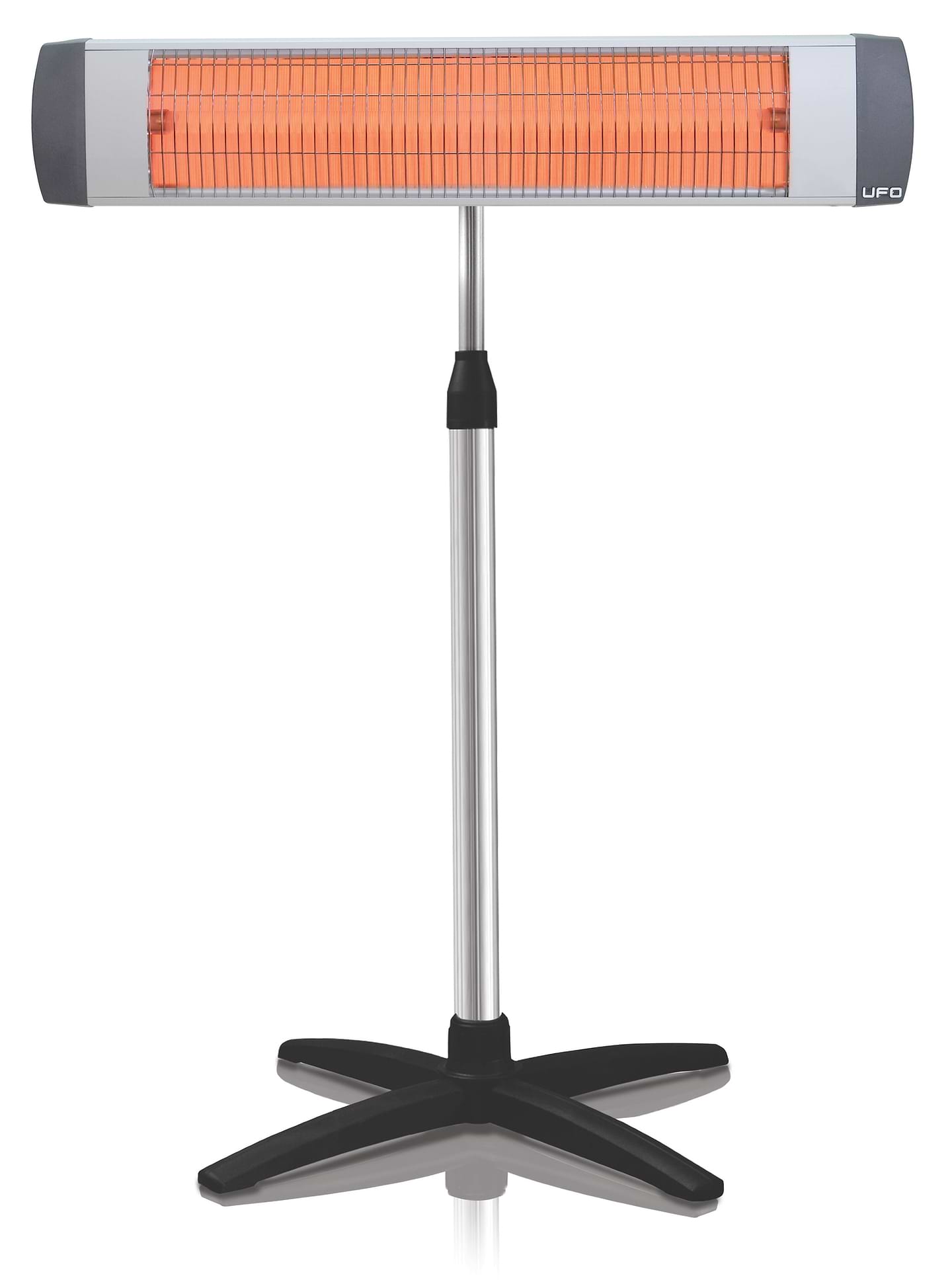 Уценка - Обогреватель инфракрасный UFO BASIC UFO-YU18EN 1800 в комплекте с металлическим креплением к стене, с ножкой