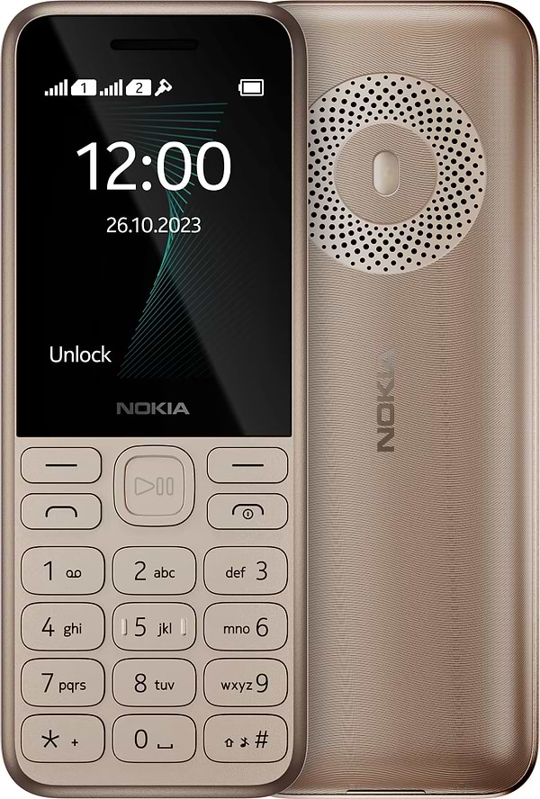 Фото - Мобільний телефон Nokia 130 DS 2023 Light Gold