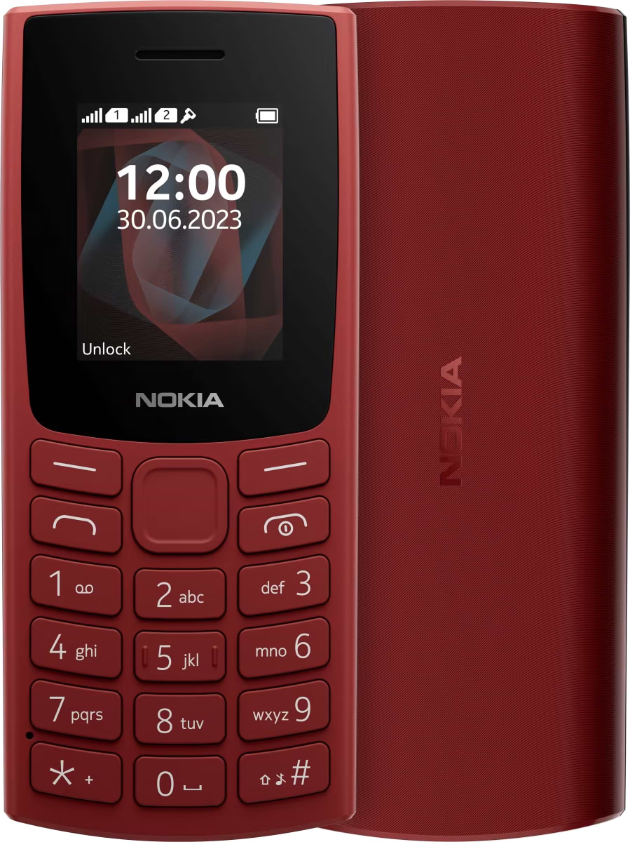 Мобильный телефон Nokia 105 DS 2023 Red Terracotta - Фото 1