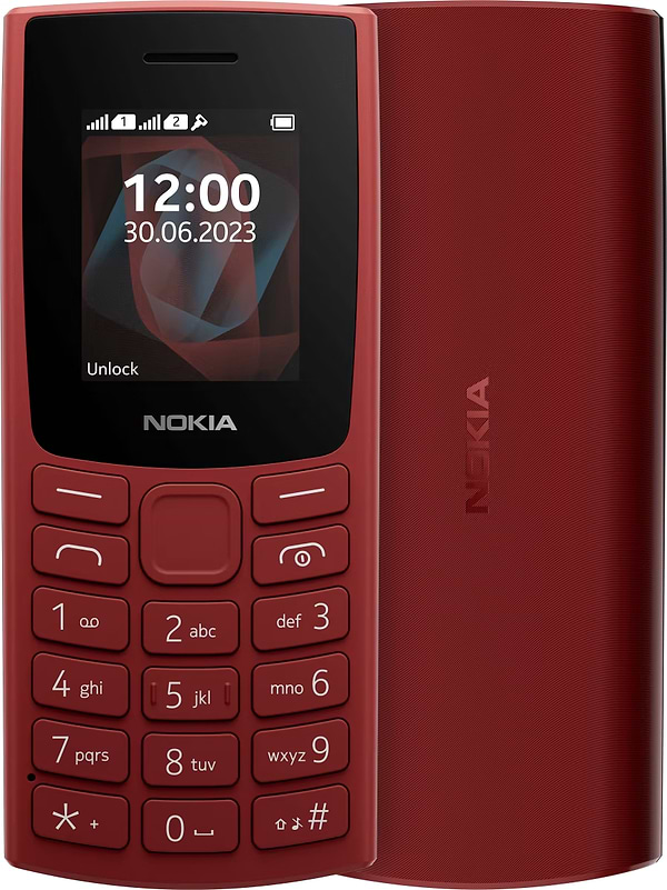 Фото - Мобільний телефон Nokia 105 DS 2023 Red Terracotta
