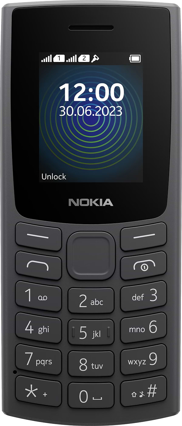 Фото - Мобільний телефон Nokia 110 DS 2023 Charcoal
