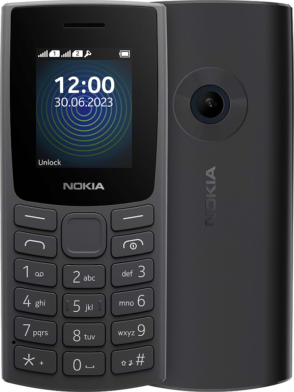 Фото - Мобільний телефон Nokia 110 DS 2023 Charcoal