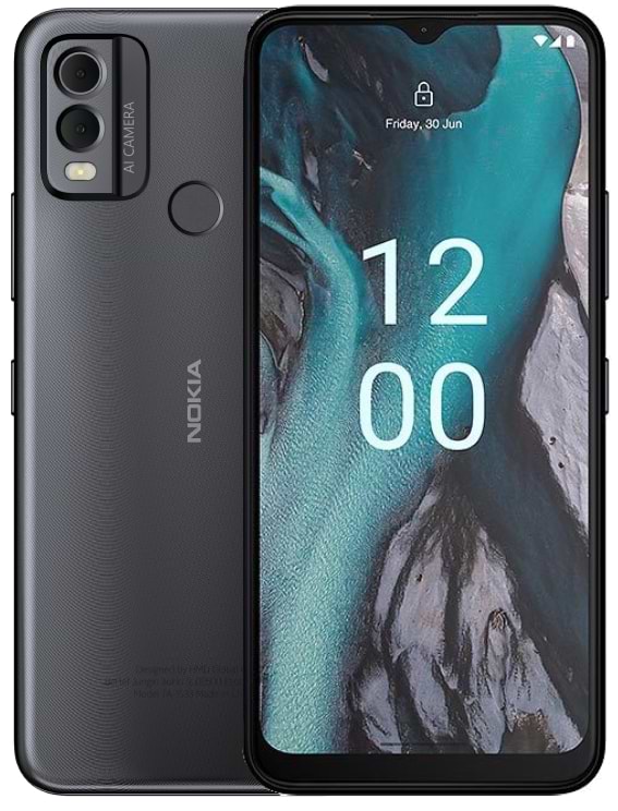 Смартфон Nokia С22 3/64Gb Charcoal - Фото 1