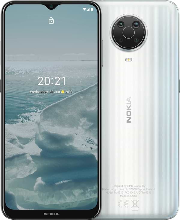 Фото - Смартфон Nokia G20 4/64Gb Glacier