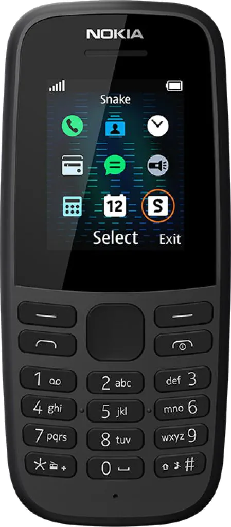 Фото - Мобильный телефон Nokia 105 DS 2019 Black