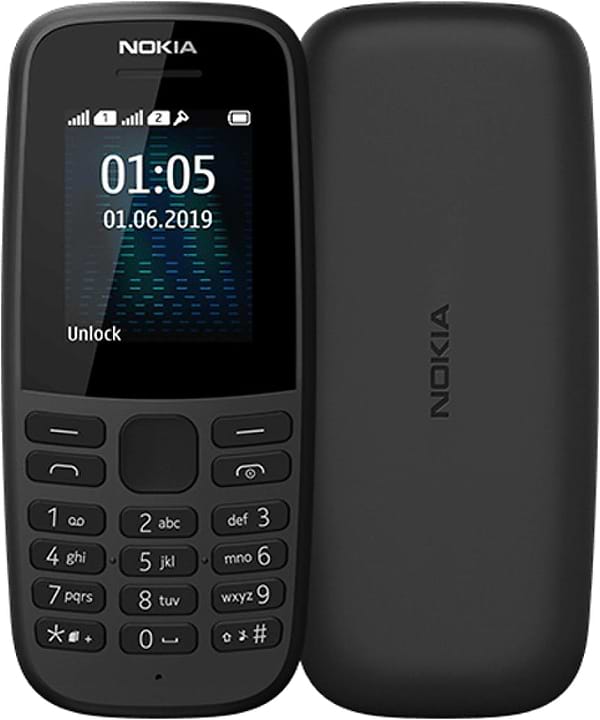 Фото - Мобильный телефон Nokia 105 DS 2019 Black