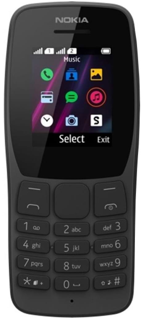 Фото - Мобильный телефон Nokia 110 DS Black