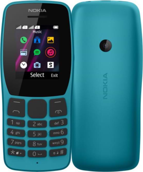 Фото - Мобільний телефон Nokia 110 DS Ocean Blue