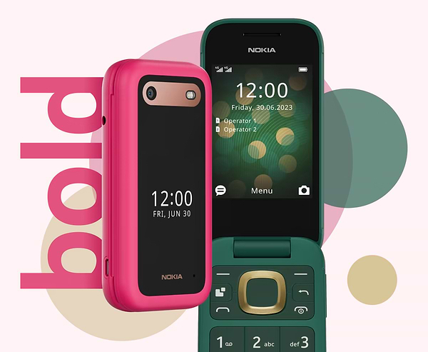 Фото - Мобільний телефон Nokia 2660 Flip Pop Pink