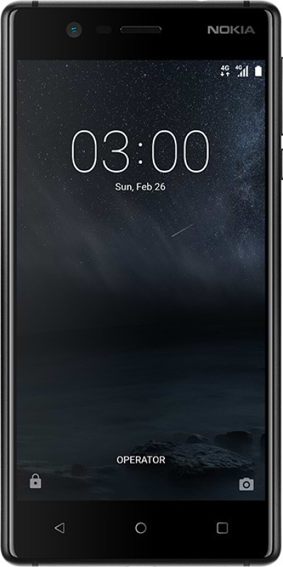 Фото - Смартфон Nokia 3 Dual Sim Matte Black