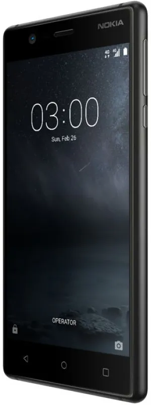 Фото - Смартфон Nokia 3 Dual Sim Matte Black