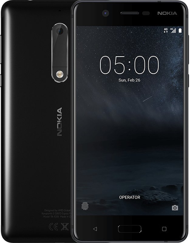 Фото - Смартфон Nokia 5 Dual Sim Matte Black