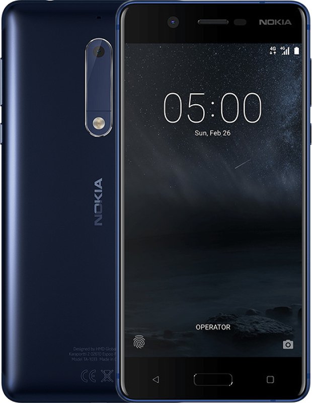 Фото - Смартфон Nokia 5 Dual Sim Tempered Blue