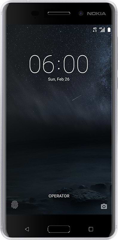 Фото - Смартфон Nokia 6 Dual Sim Silver White