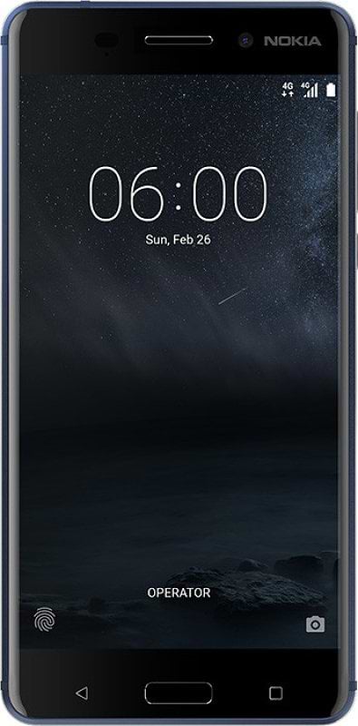Фото - Смартфон Nokia 6 Dual Sim Tempered Blue
