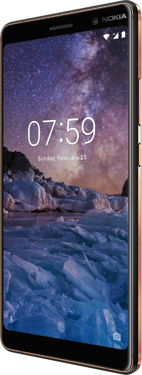 Фото - Смартфон Nokia 7 Plus Dual Sim Black